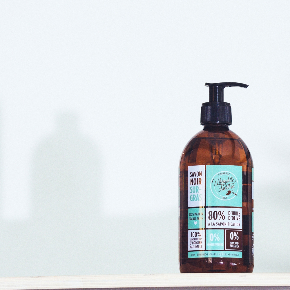 'Noir Surgras' Liquid Soap - Menthe Poivrée 500 ml