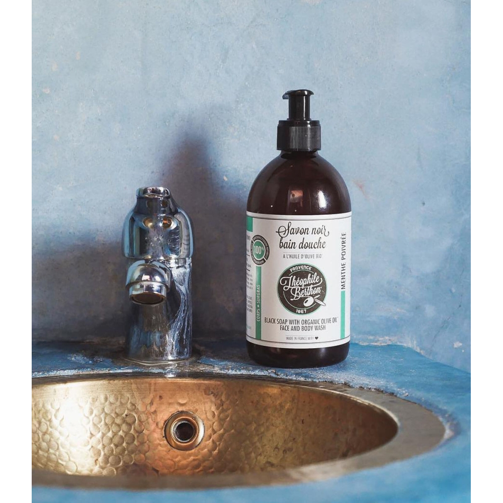 'Noir Surgras' Liquid Soap - Menthe Poivrée 500 ml