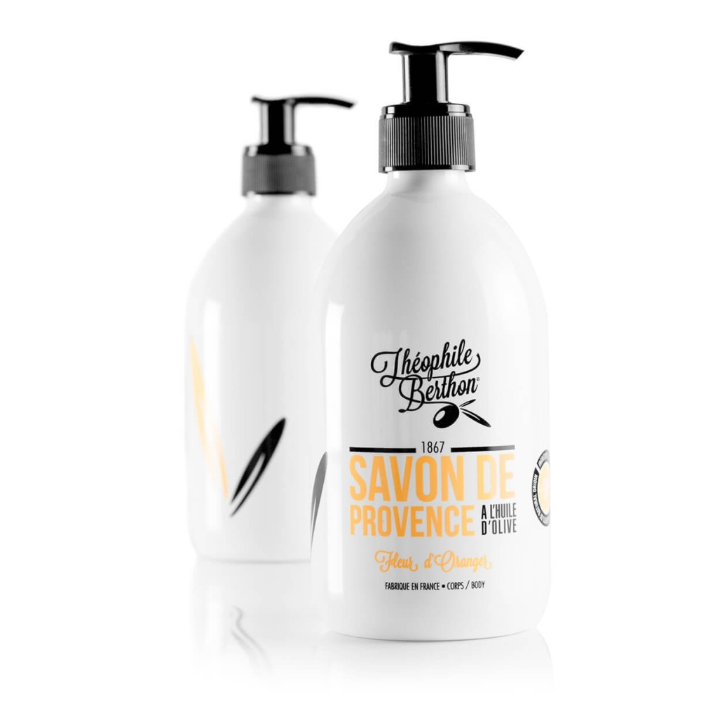 'Savon De Provence Surgras' Liquid Soap - Fleur D'Oranger 500 ml