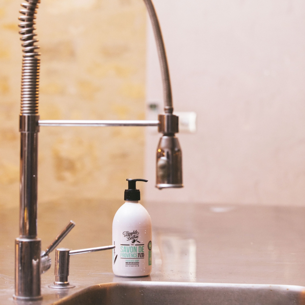 'De Provence Surgras' Liquid Soap - Menthe Poivrée 500 ml