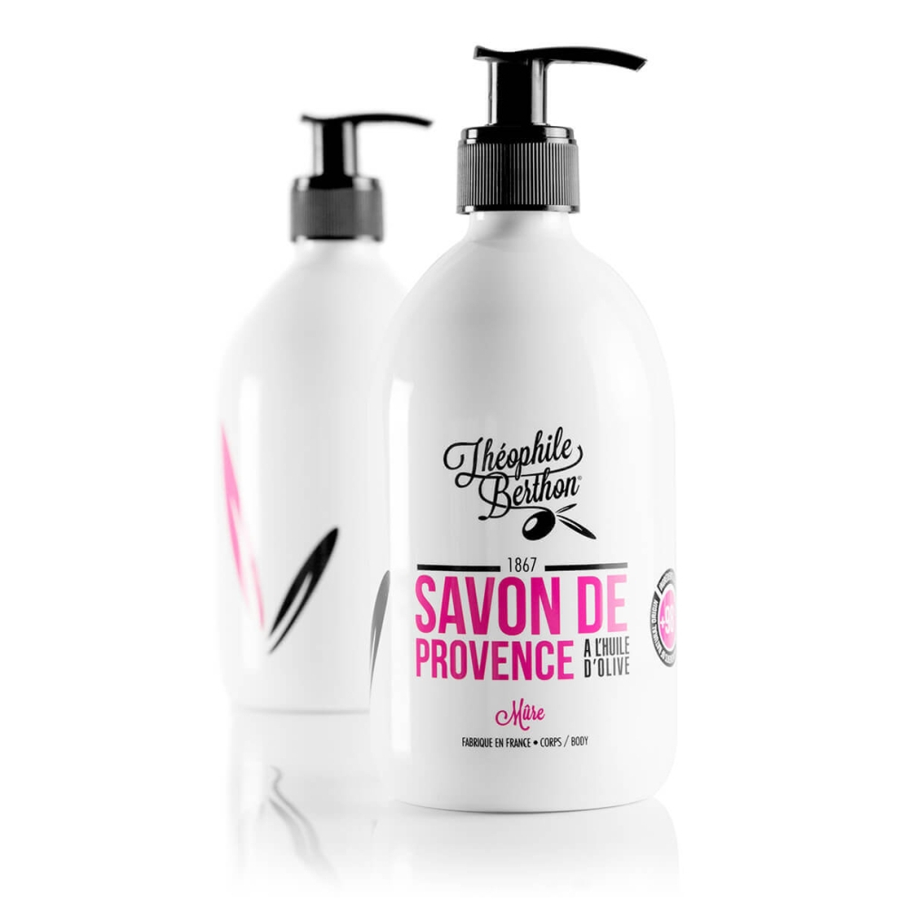 'De Provence Surgras' Liquid Soap - Mûre 500 ml