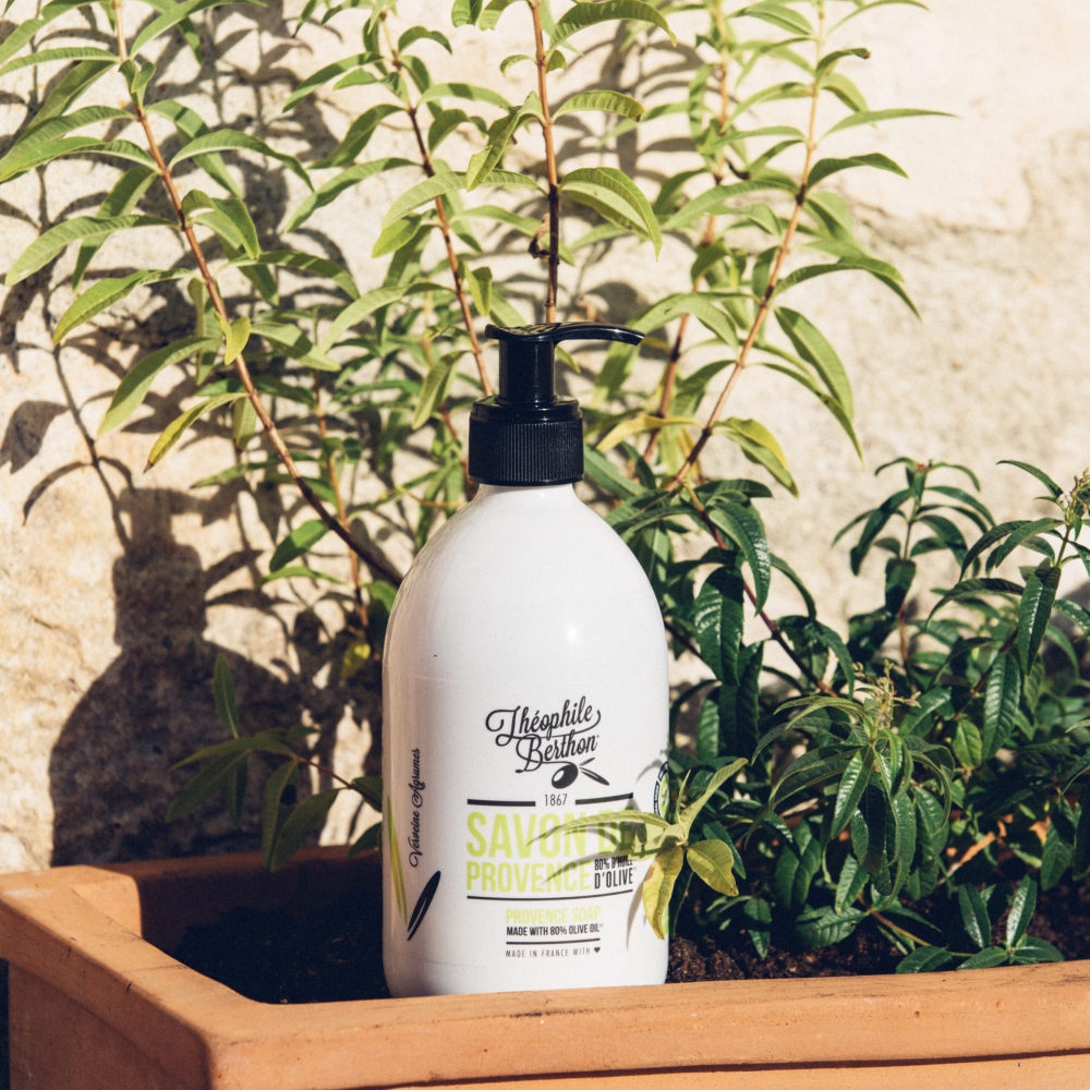 'De Provence Surgras' Liquid Soap - Verveine Agrumes 500 ml