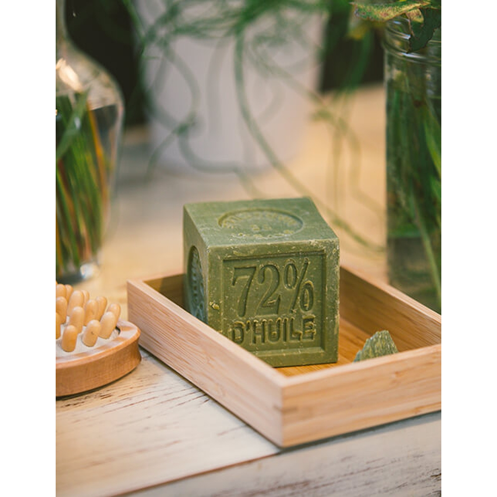'De Marseille 100% Huile D'Olive Cube' Bar Soap - 300 g