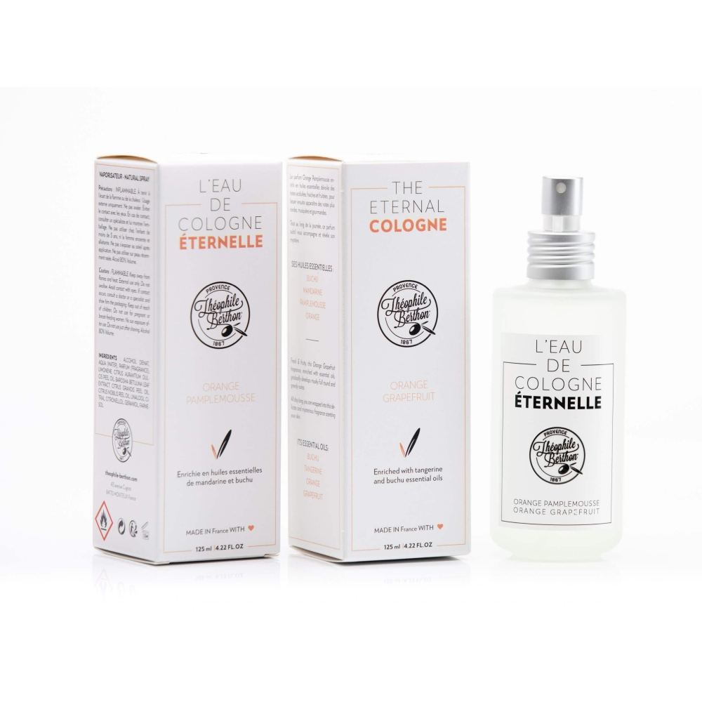 Eau de Cologne 'Vaporisateur Orange Pamplemousse' - 125 ml