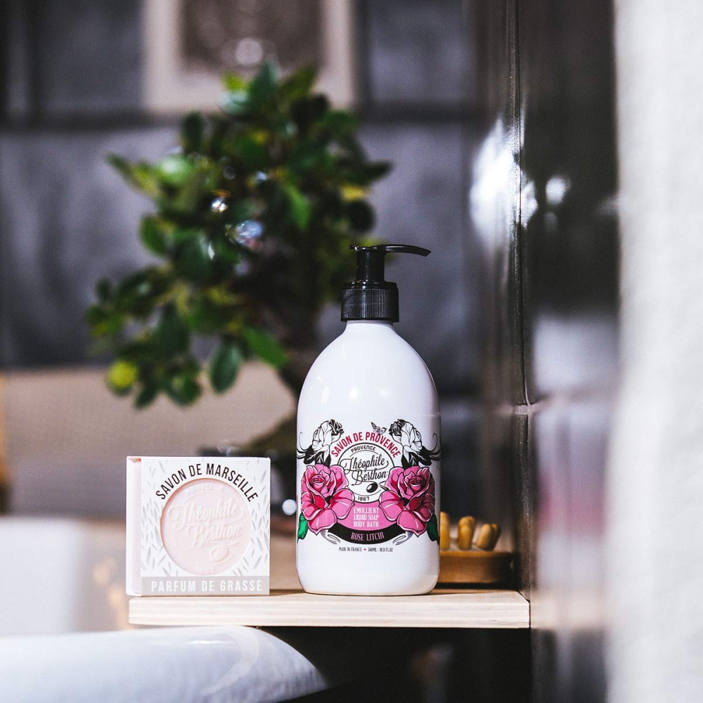 'Trousse Rose De Marseille' Body Care Set - 3 Pieces