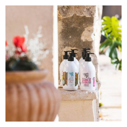 'De Provence Set' Soap Set - 500 ml, 7 Pieces