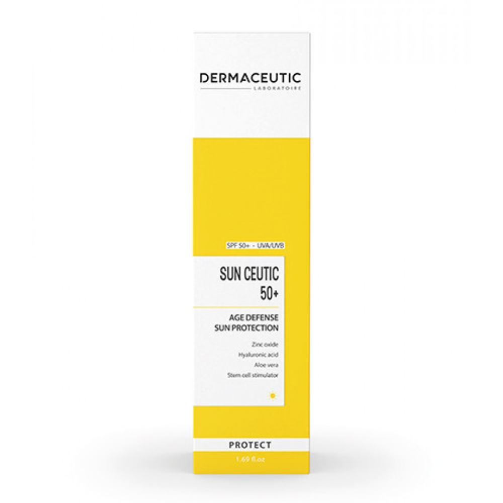 Crème Solaire Anti-Âge 'Sun Ceutic 50+ Protection' - 50 ml
