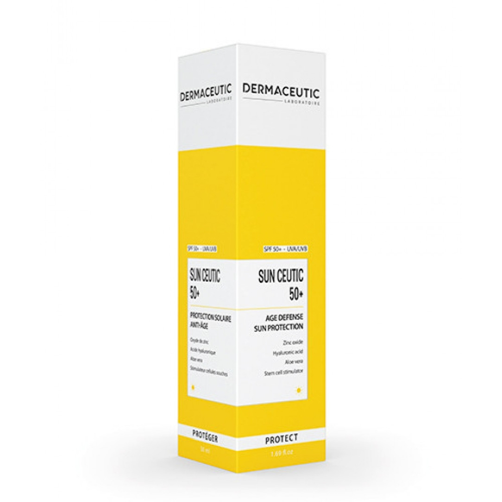 Crème Solaire Anti-Âge 'Sun Ceutic 50+ Protection' - 50 ml