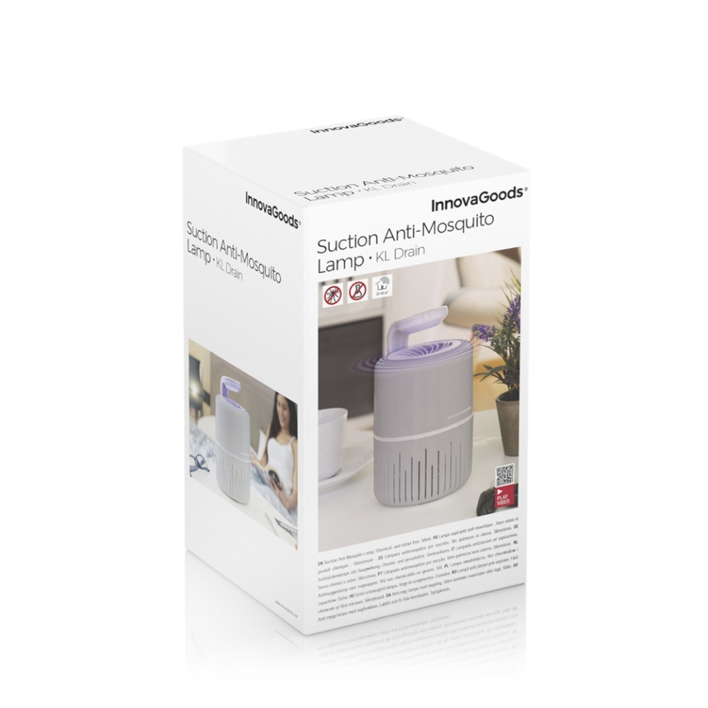 Lampe anti-moustiques à aspiration KL Drain