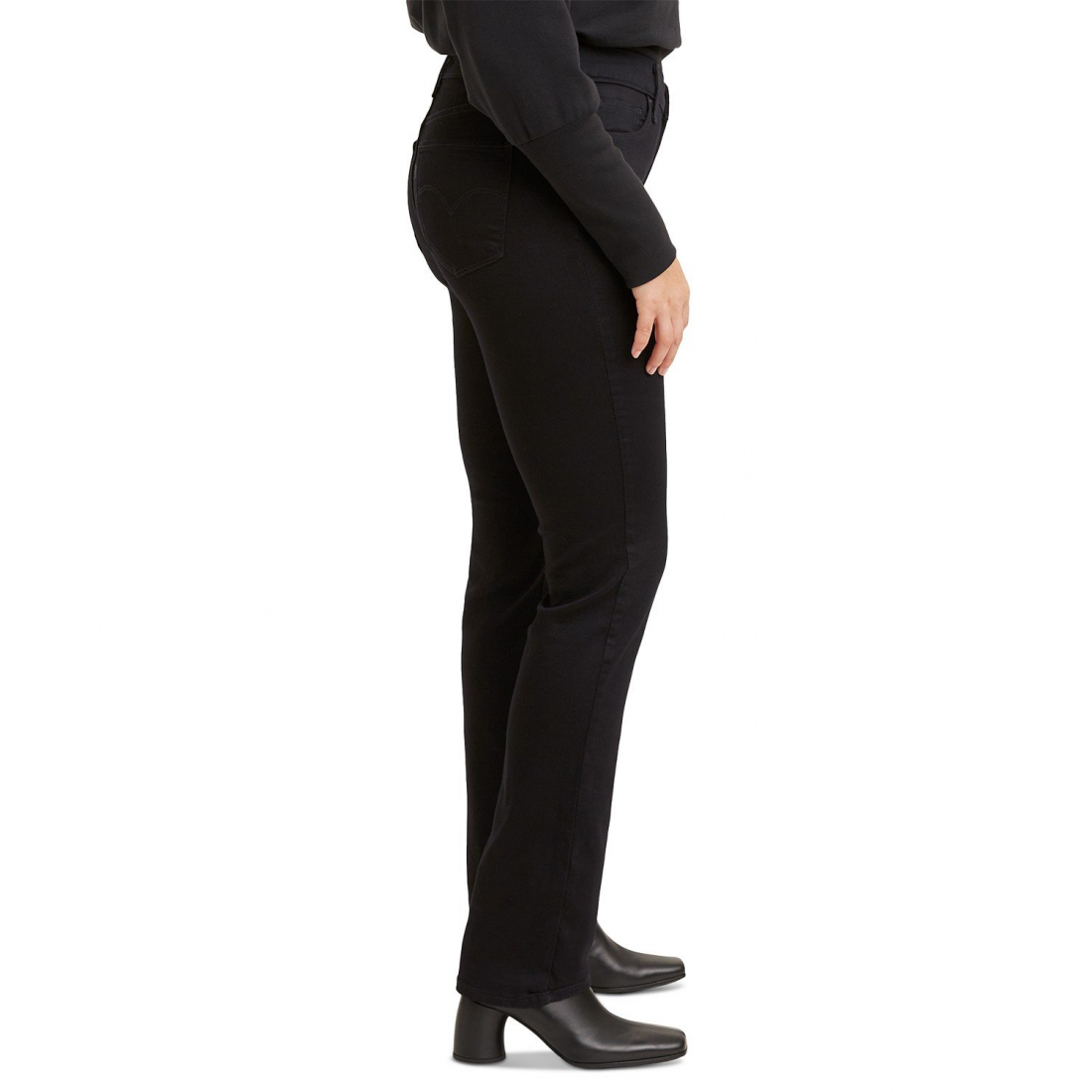 Jeans '314 Shaping Slimming Straight Leg Mid Rise' pour Femmes