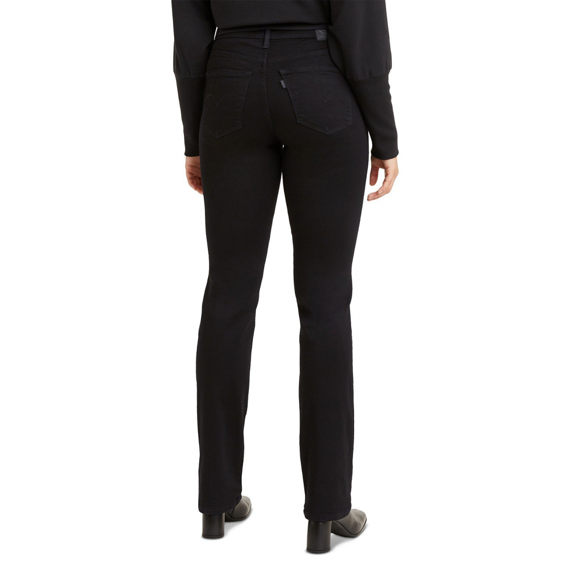 Jeans '314 Shaping Slimming Straight Leg Mid Rise' pour Femmes