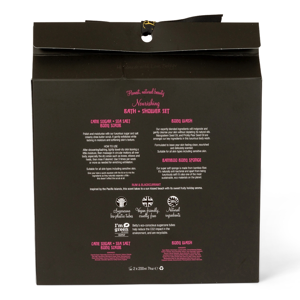 'Rum & Cassis' Body Care Set - 3 Pieces