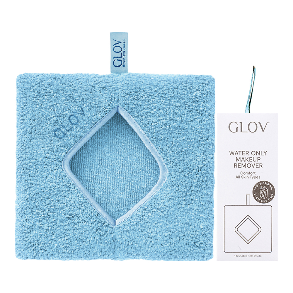 Gant De Démaquillage Réutilisable Permettant D'Éliminer Le Maquillage Uniquement Avec De L'Eau | Boucy Blue