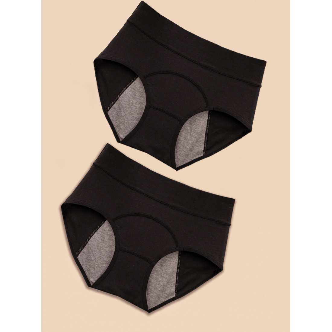 Slips Menstruels 'Indigo - Light Flow' pour Femmes - 2 Pièces