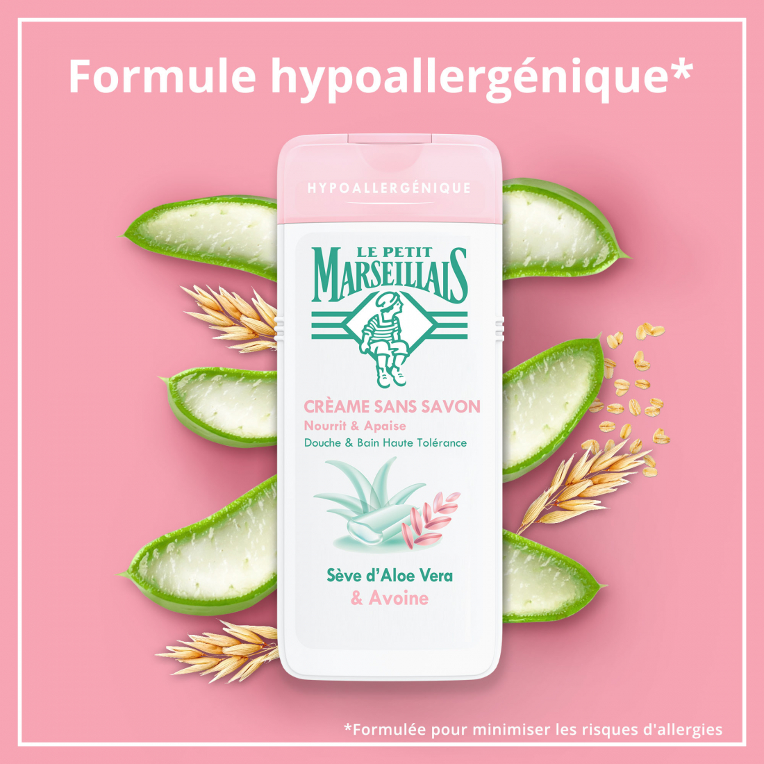 'Aloe Vera and Oatmeal Without Soap' Shower Gel - 650 ml