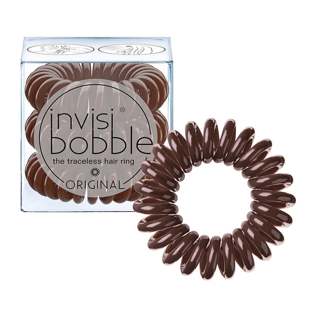 Set de Élastique pour cheveux - Brown 3 Pièces