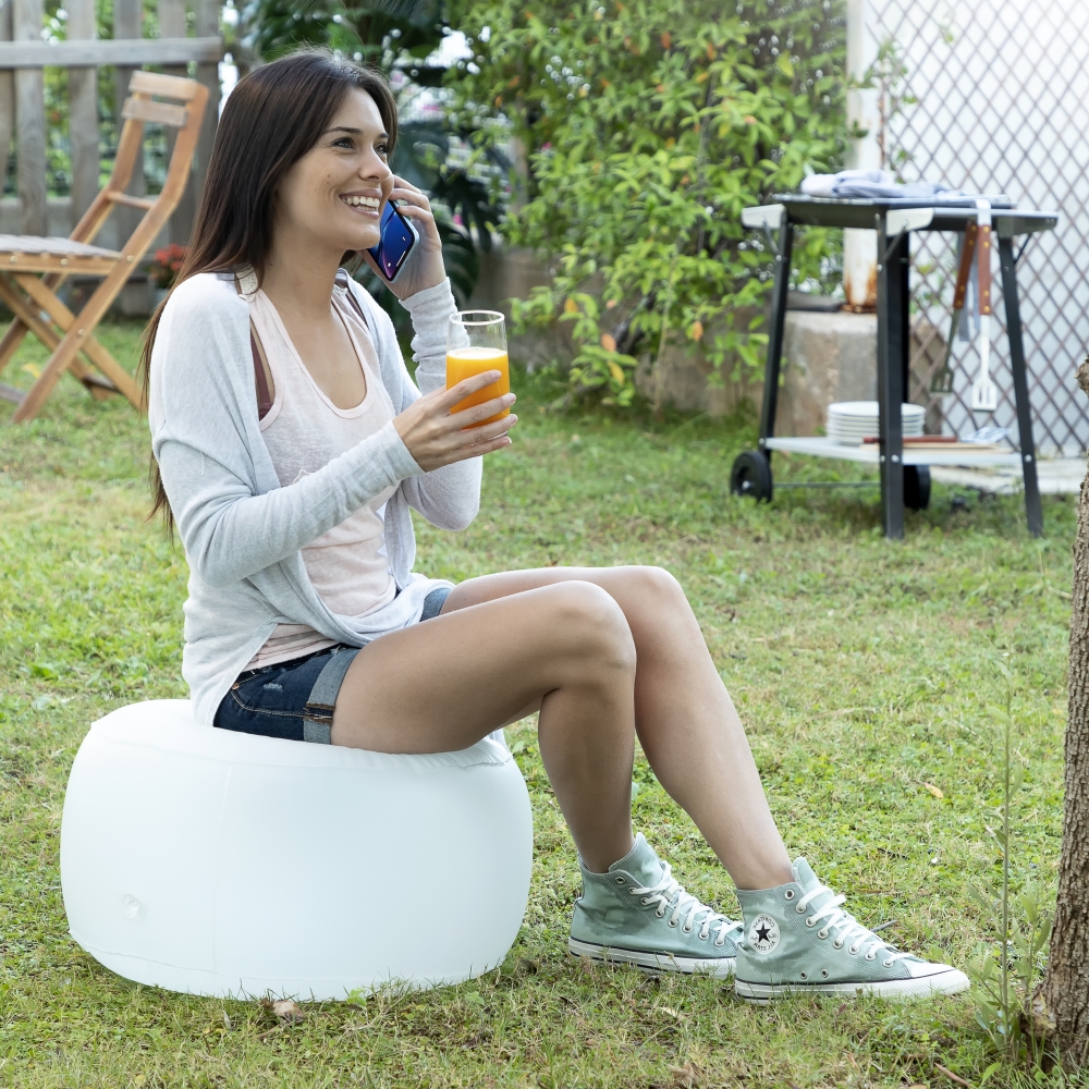 Inflatable Seat With Multicolour LED And Remote Control Pulight