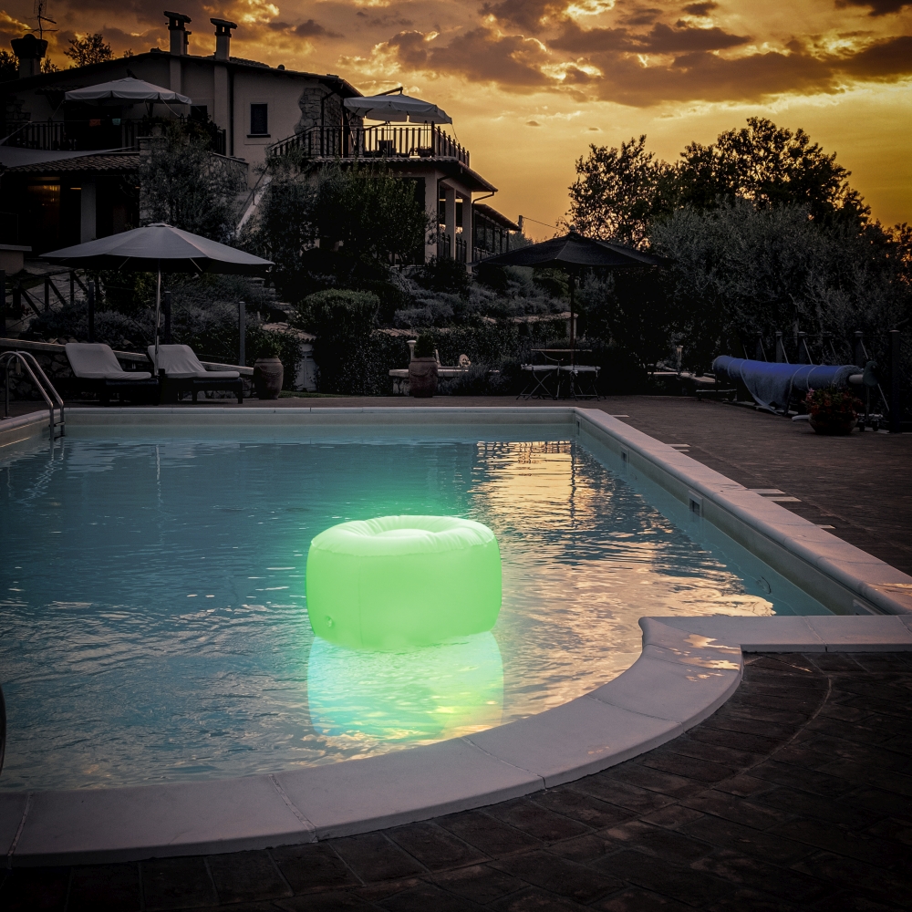 Inflatable Seat With Multicolour LED And Remote Control Pulight