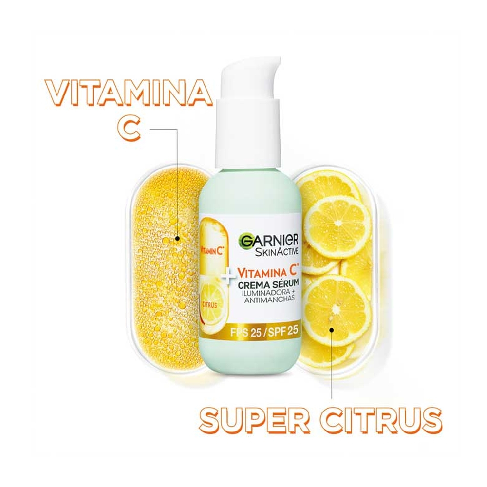 'Skin Active Vitamin C SPF25' Serum Cream - 50 ml