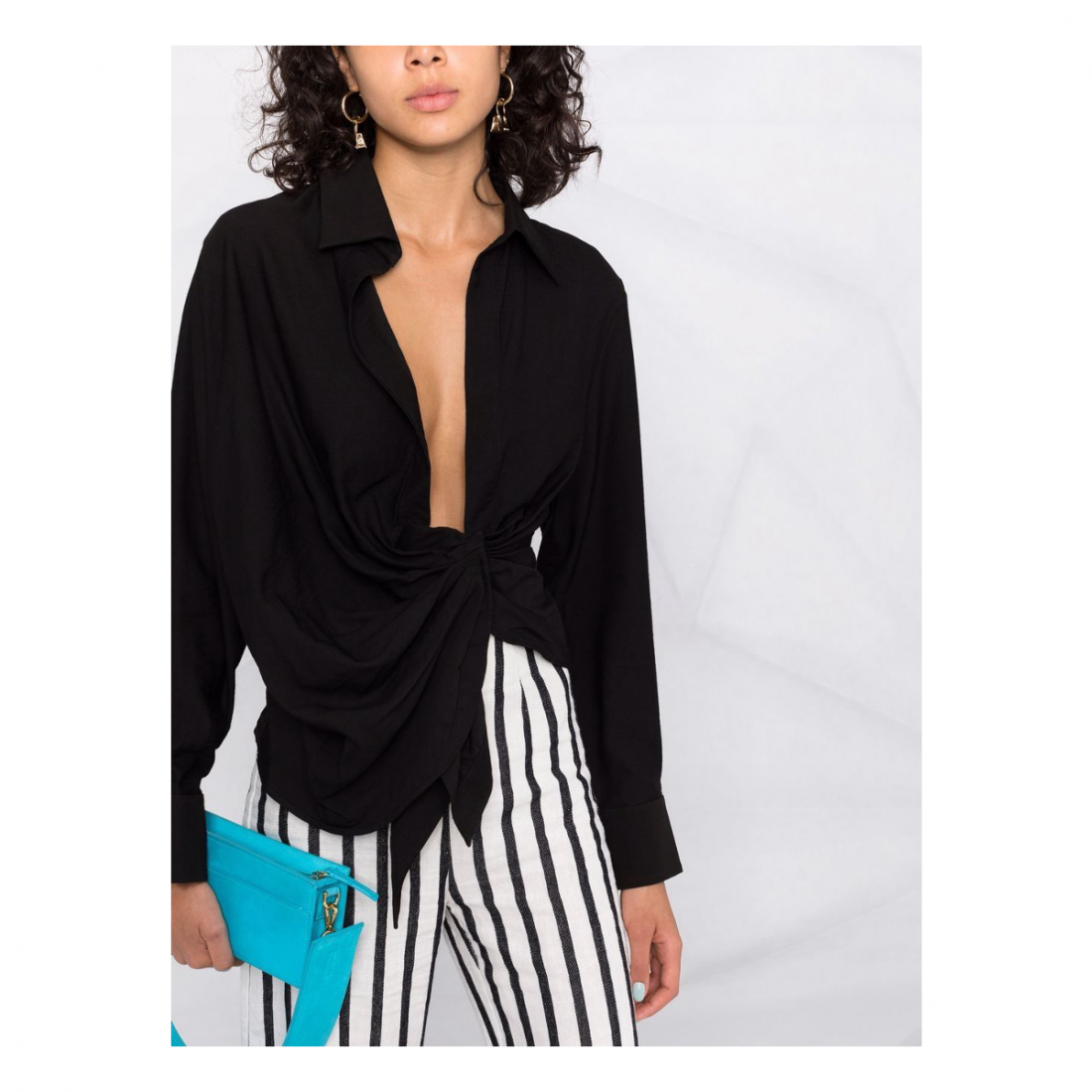 Women's 'Le Bahia' Long Sleeve Blouse