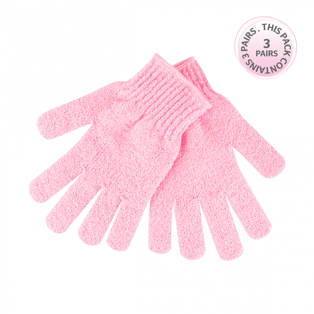 Exfoliating Glove - 3 Pairs