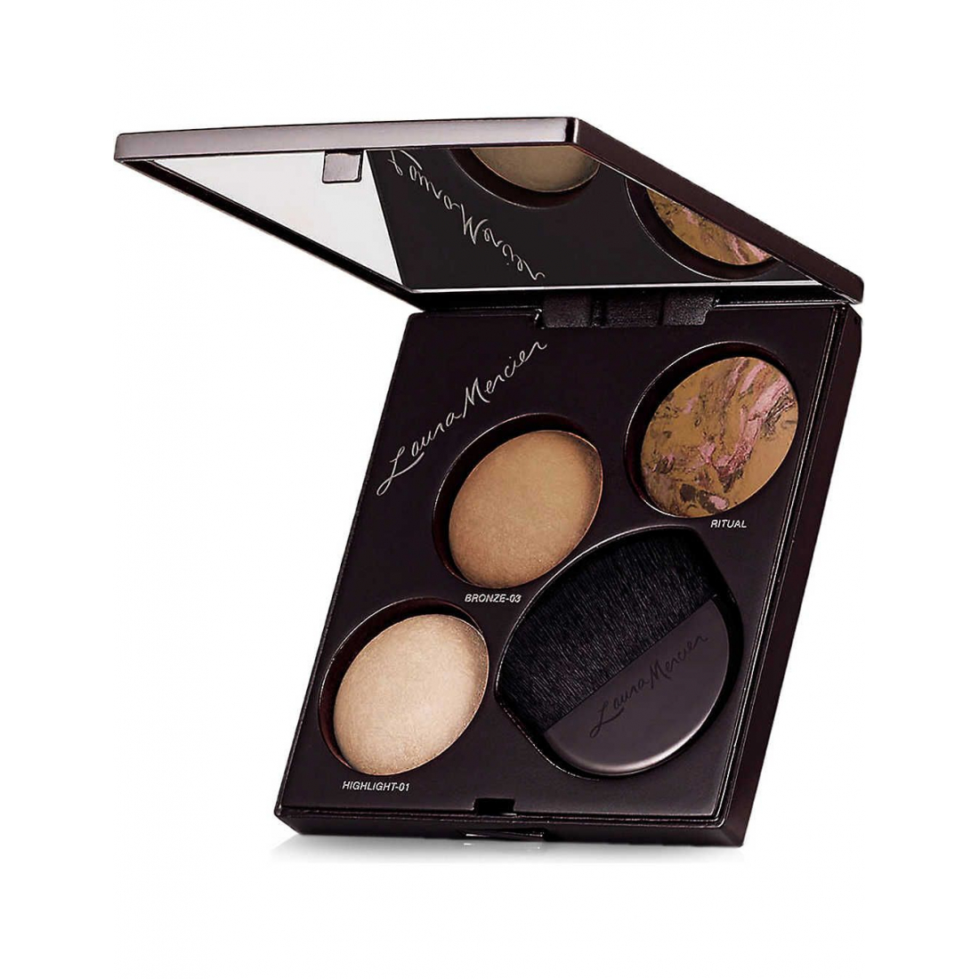 Palette de Fards à Joues & d'Éclairages 'Radiant' - 4 Pièces