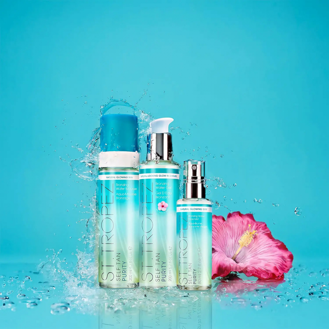 Mousse auto-bronzante 'Purity Bronzing Water' - 200 ml