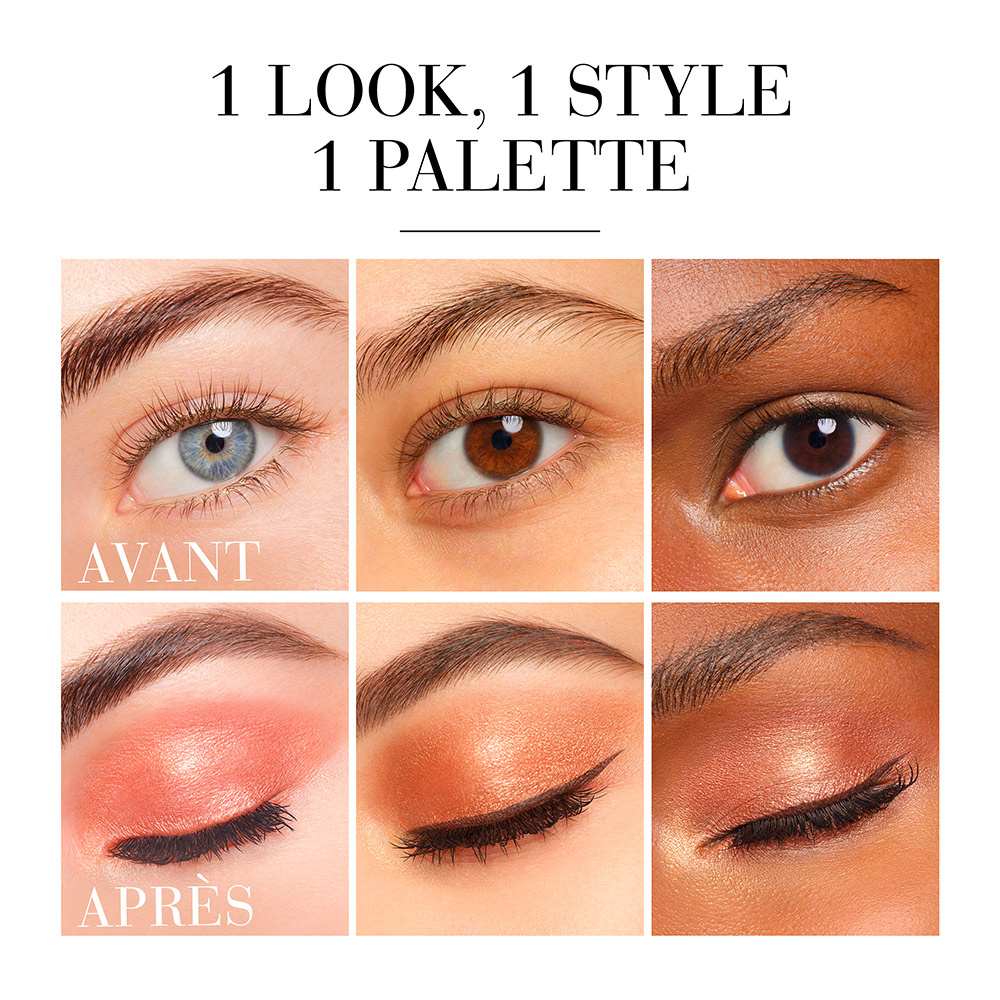 Palette de fards à paupières 'Volume Glamour Coup de Coeur' - 01 Intense 8.4 g