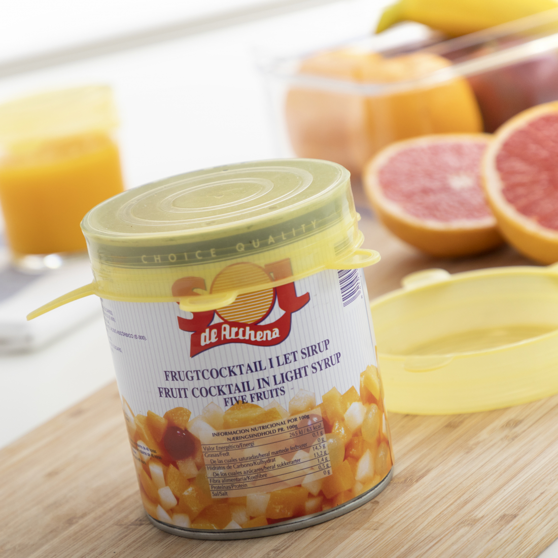 Jeu De 10 Couvercles De Cuisine Réutilisables Et Réglables Lilyd - 10 Pièces