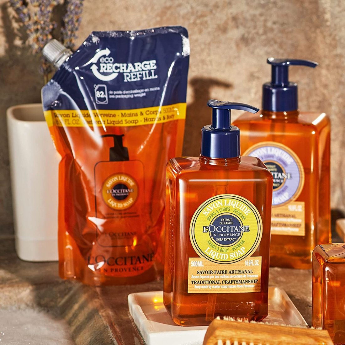 'Karité Eco Recharge' Liquid Soap Refill - 500 ml