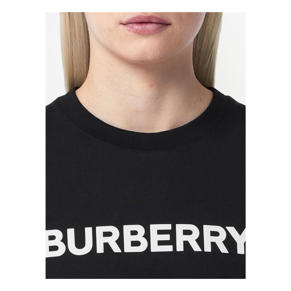 'Logo' T-Shirt für Damen