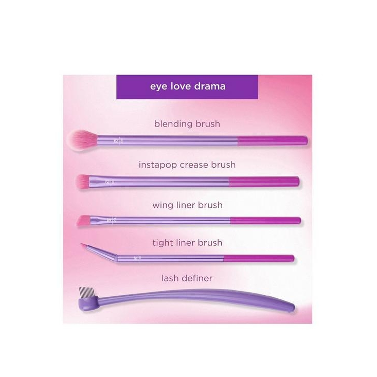 Set de pinceaux pour les yeux 'Eye Love Drama' - 5 Pièces