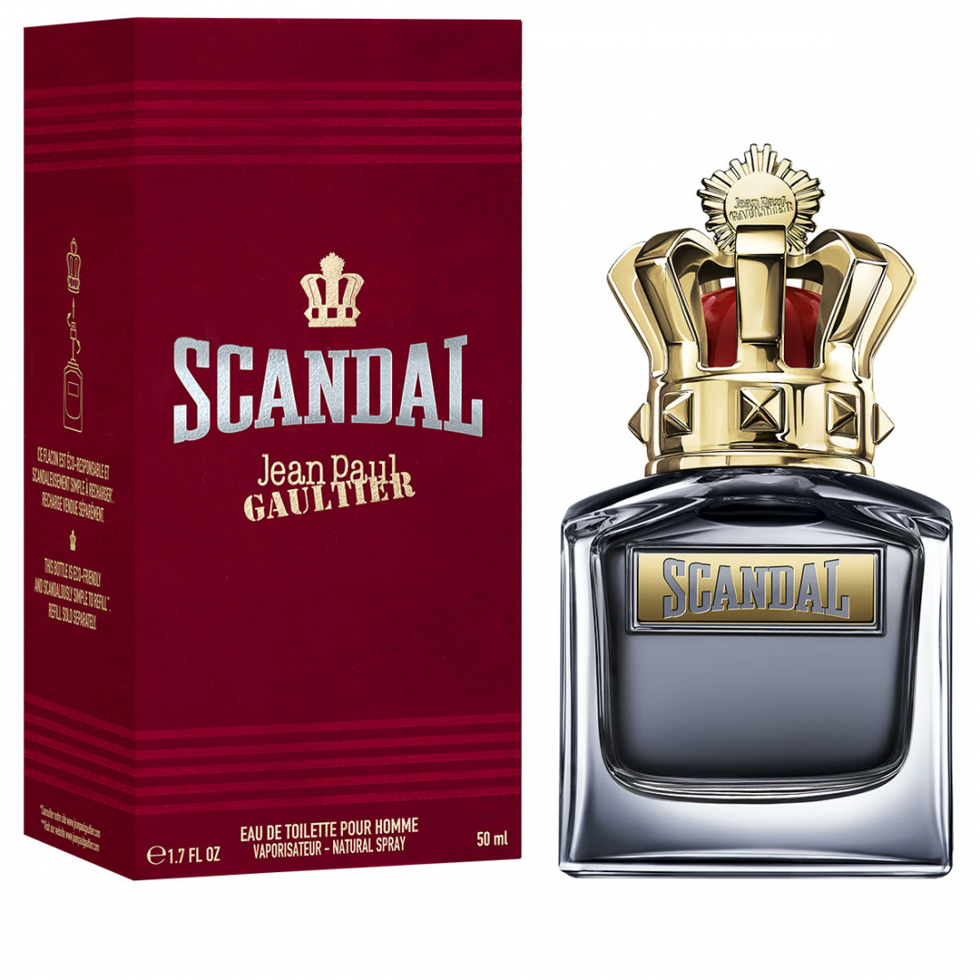 'Scandal Pour Homme' Eau de toilette - Wiederauffüllbar - 50 ml