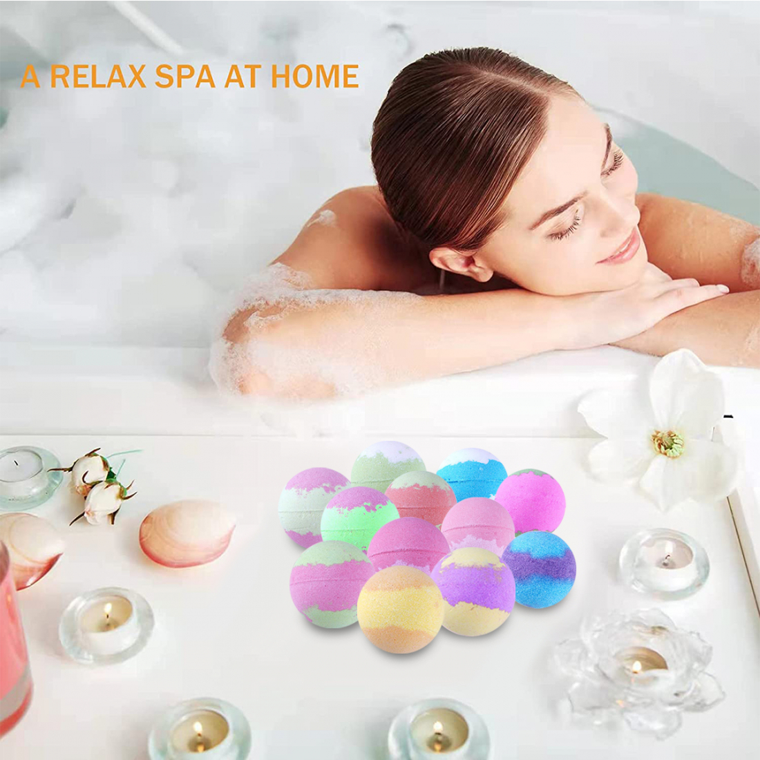 Bath Bomb - 12 Pieces