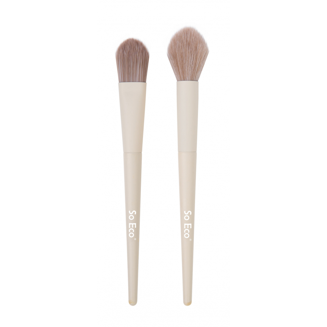 Set de pinceaux de maquillage - 2 Pièces