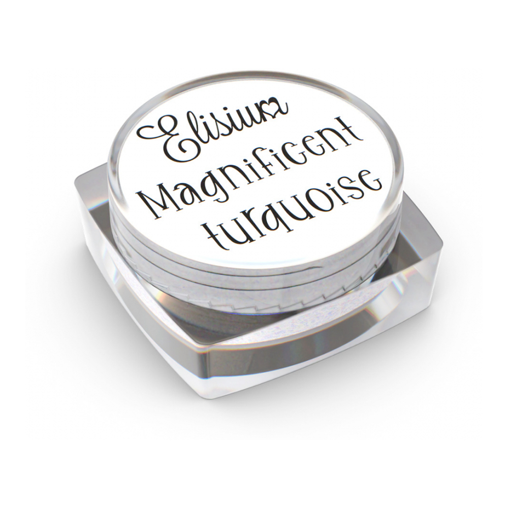 Poussière arc-en-ciel 'Pollen' - Magnificient - Turquoise 15 g