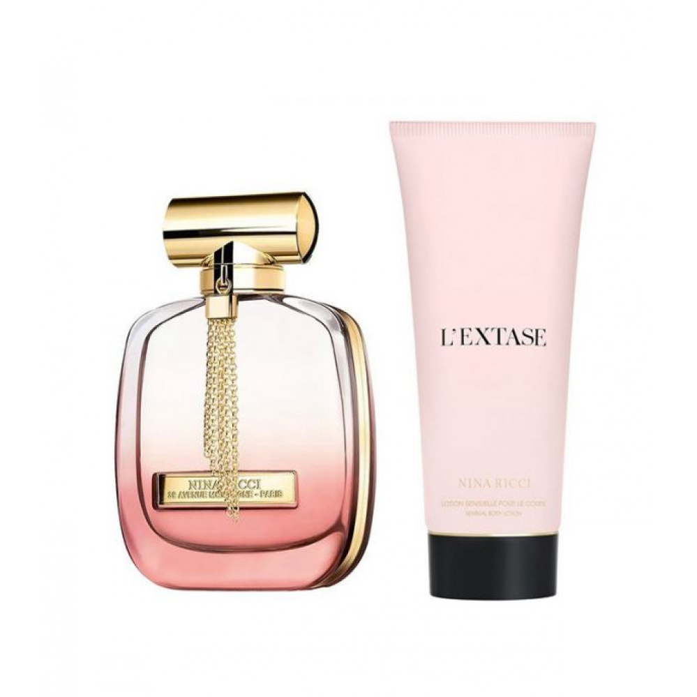 'L'Extase Caresse de Roses' Perfume Set - 2 Pieces