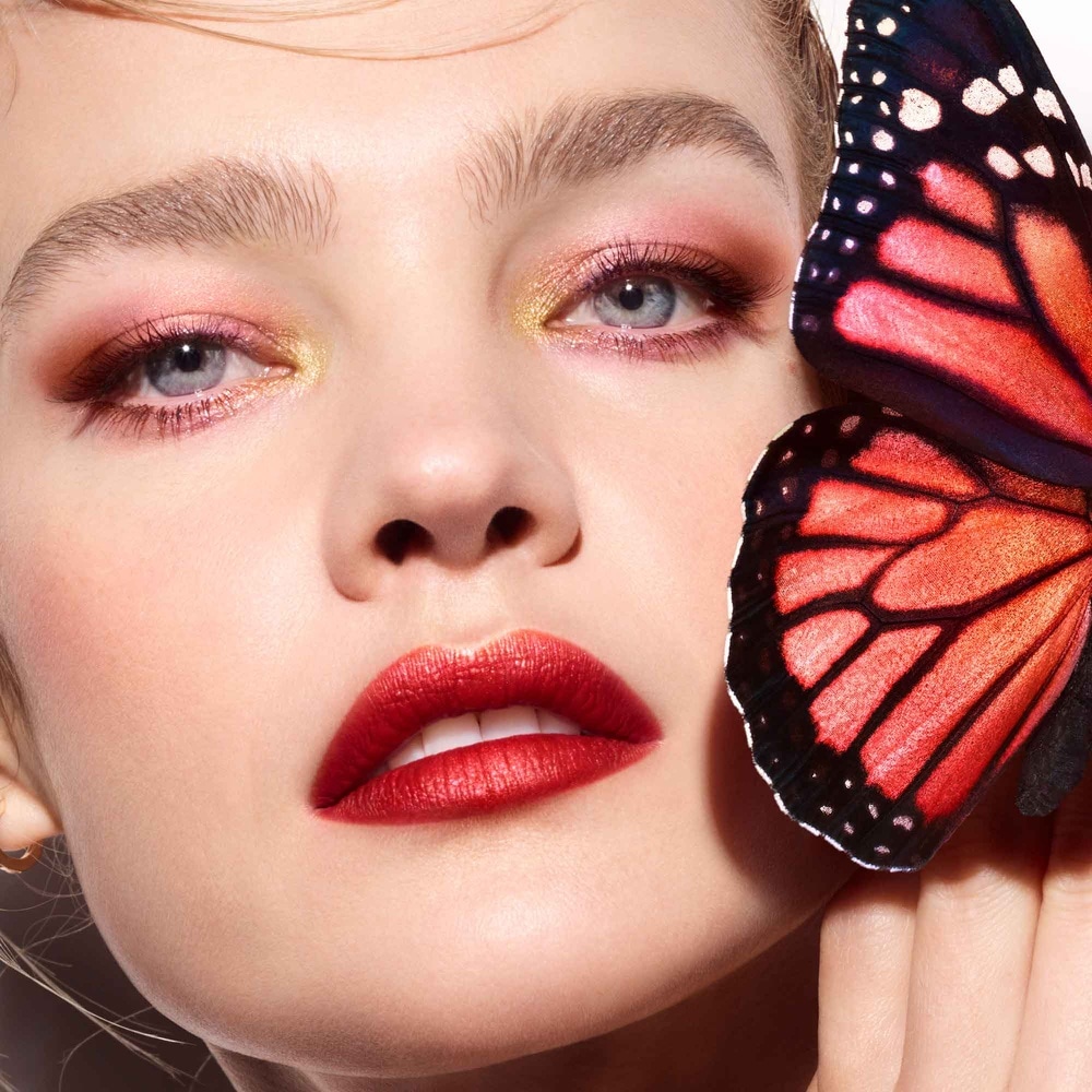 Etui rouge à lèvres + Miroir 'Rouge G' - Scarlet Red