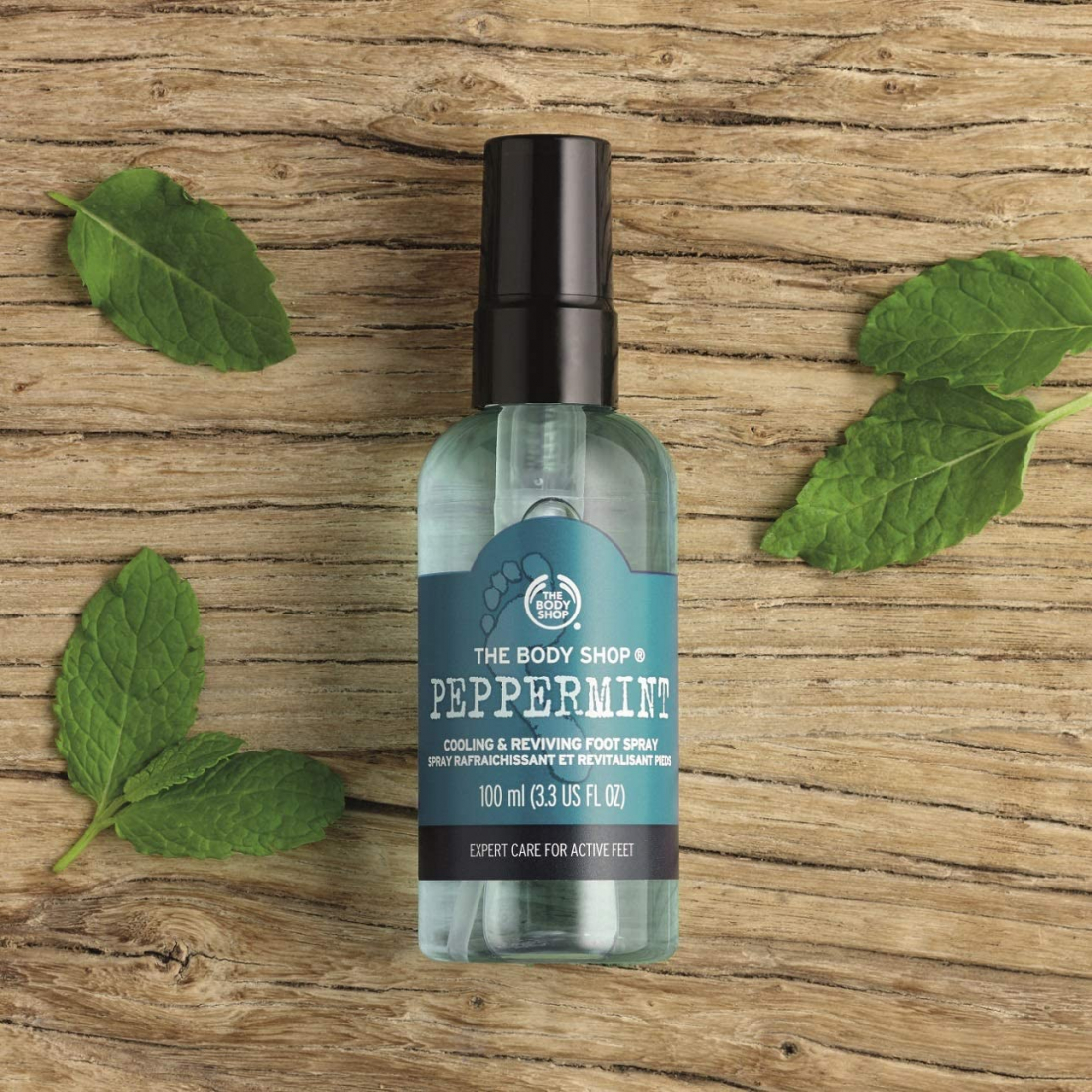'Peppermint Cooling & Reviving' Foot Spray - 100 ml