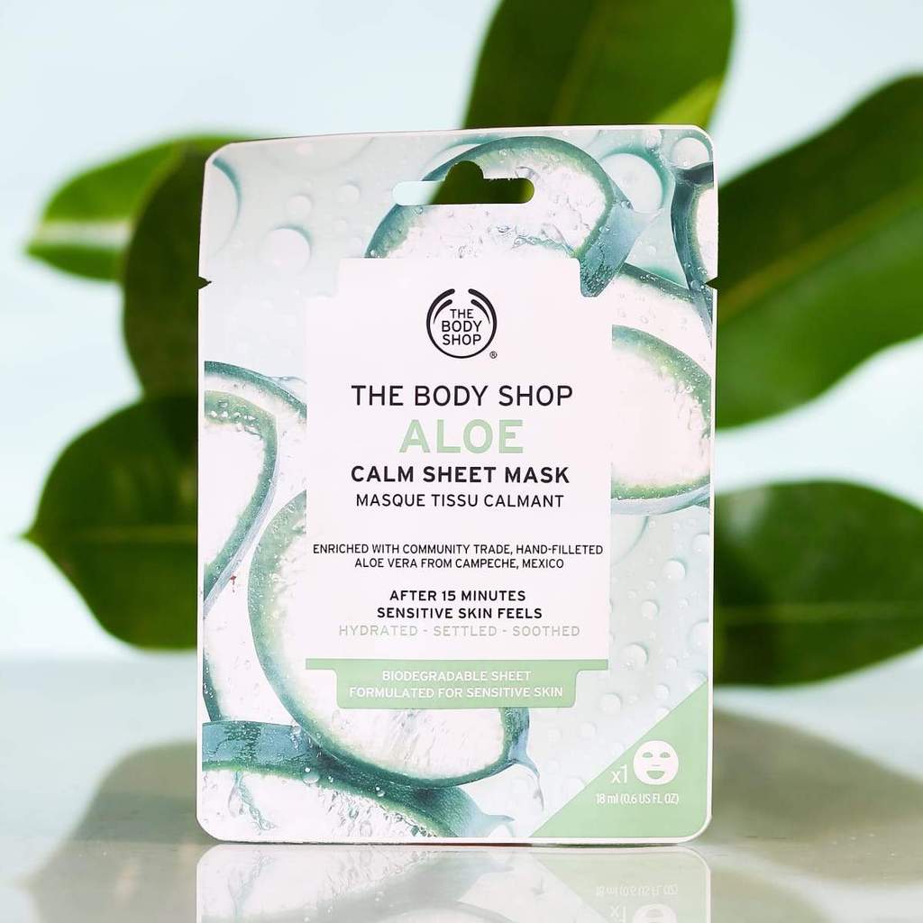 'Aloe Calm' Blatt Maske - 18 ml