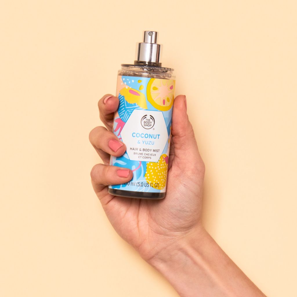 'Coconut & Yuzu' Hair & Body Mist - 150 ml