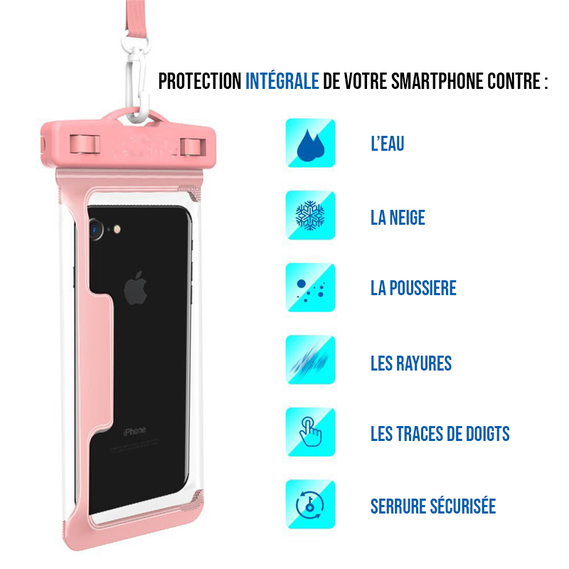 Waterproof borderless covers - Pink