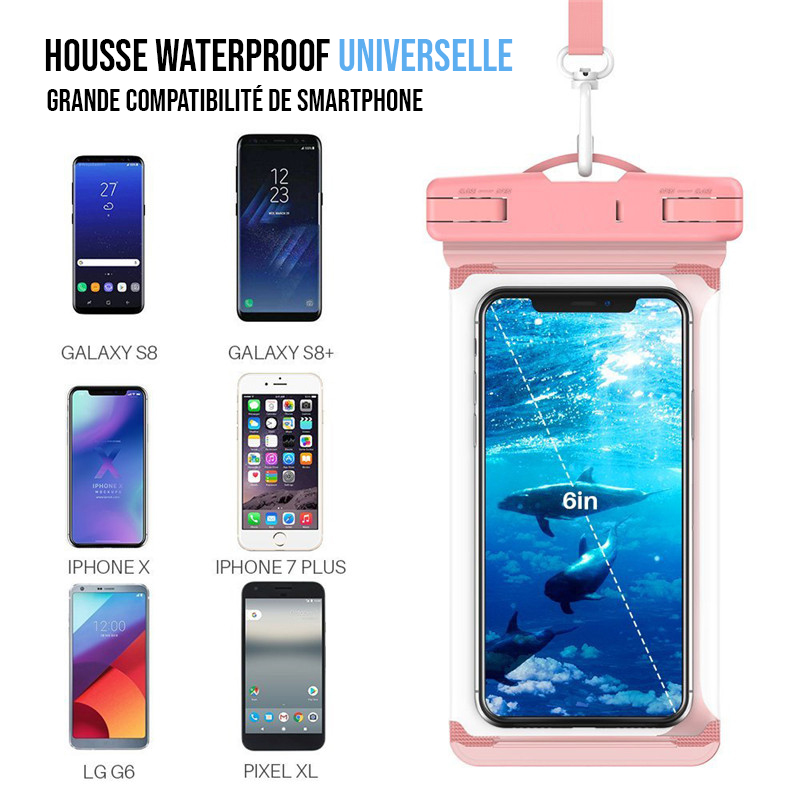 Waterproof borderless covers - Pink