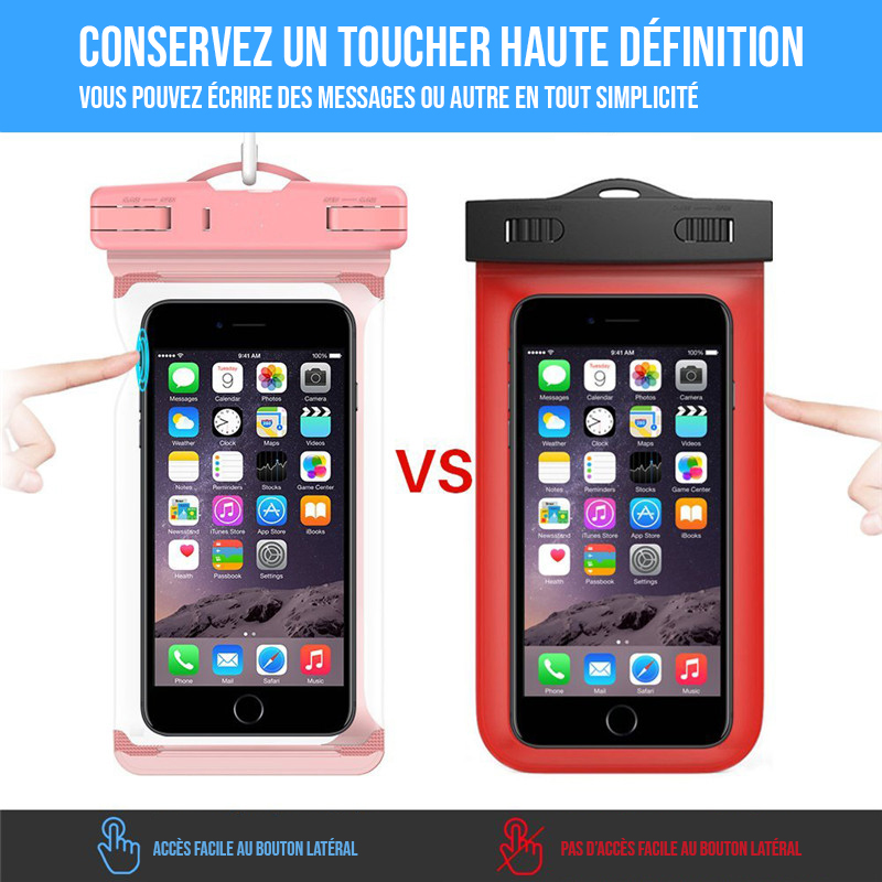 Waterproof borderless covers - Pink