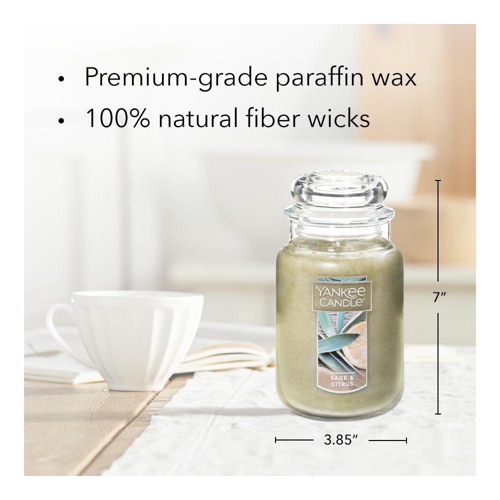 'Sage & Citrus' Scented Candle - 623 g