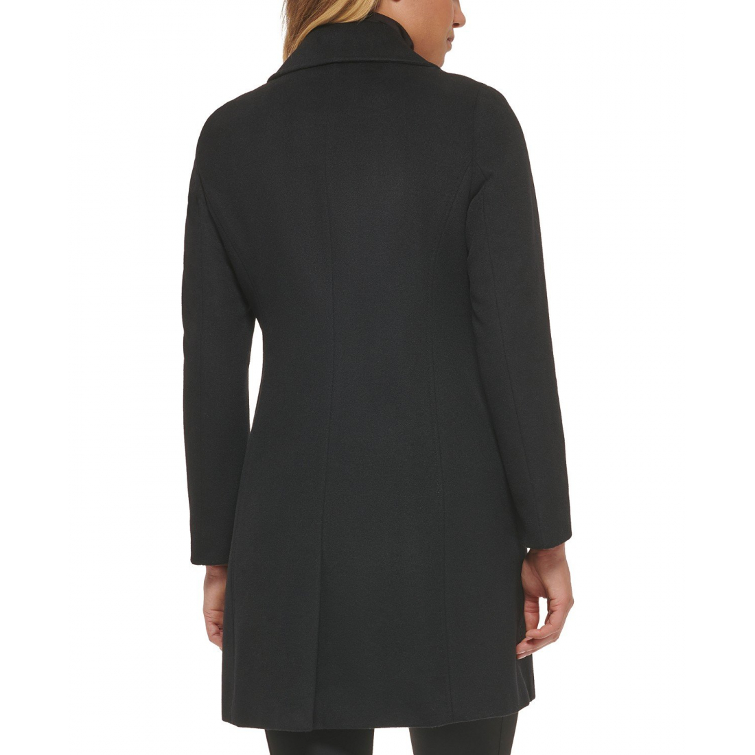 Women's 'Single-Breasted Wool Blend Coat' Coat