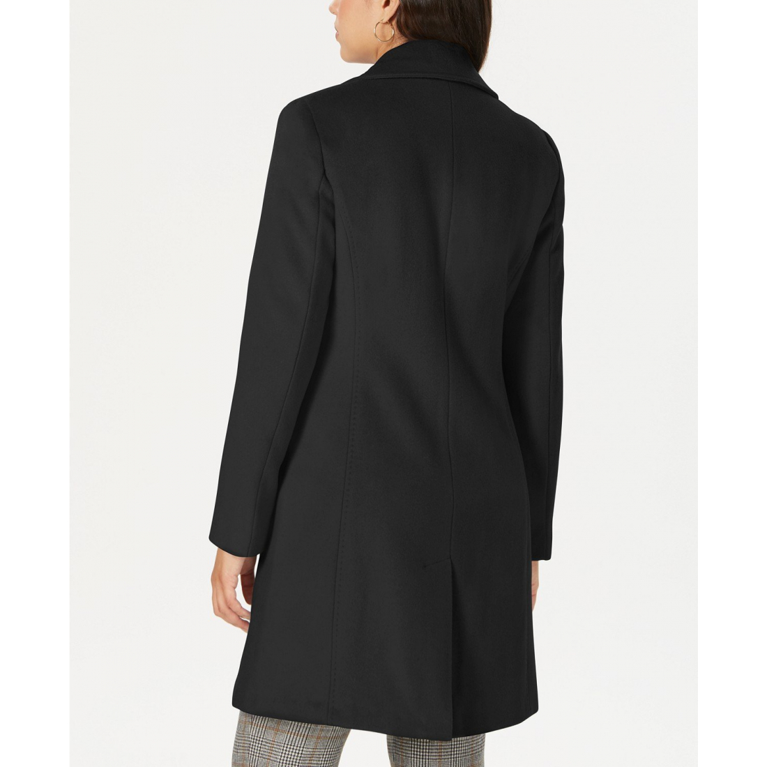 Women's 'Single-Breasted Wool Blend Coat' Coat