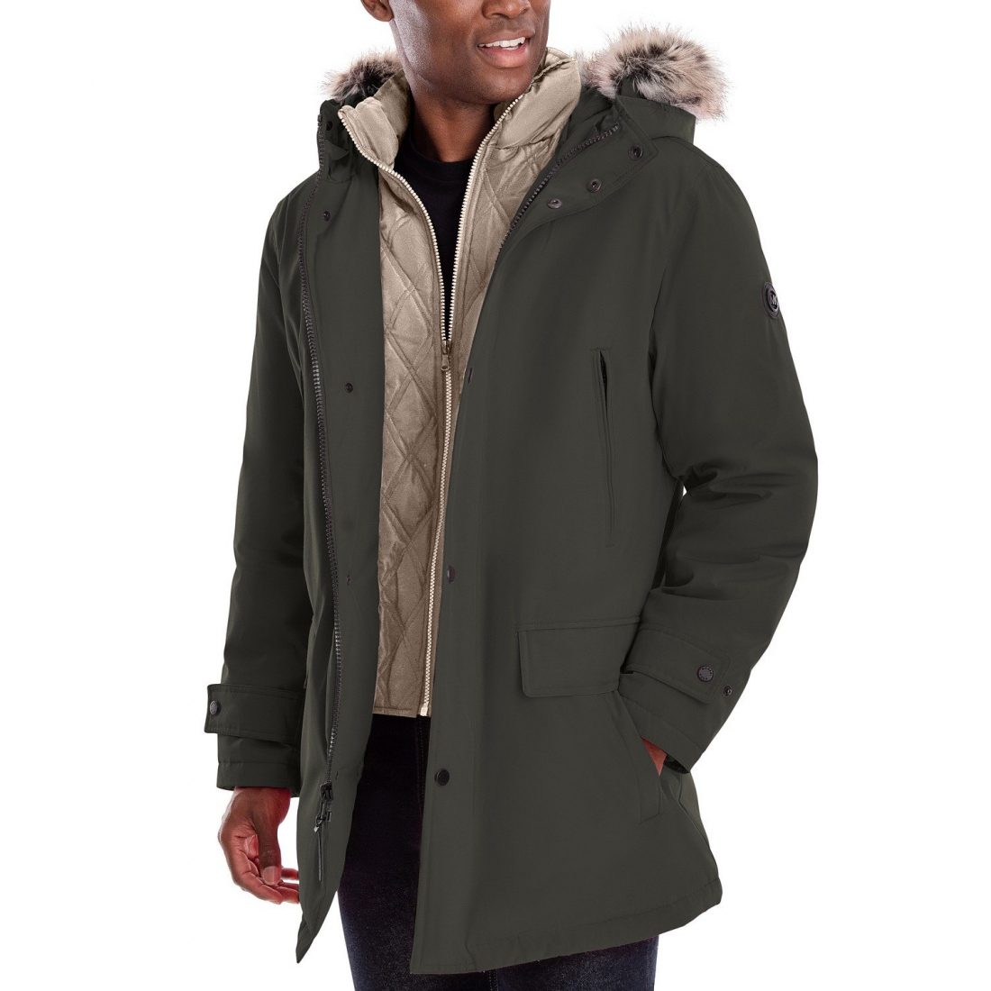 Parka 'Hooded Bib Snorkel' pour Hommes