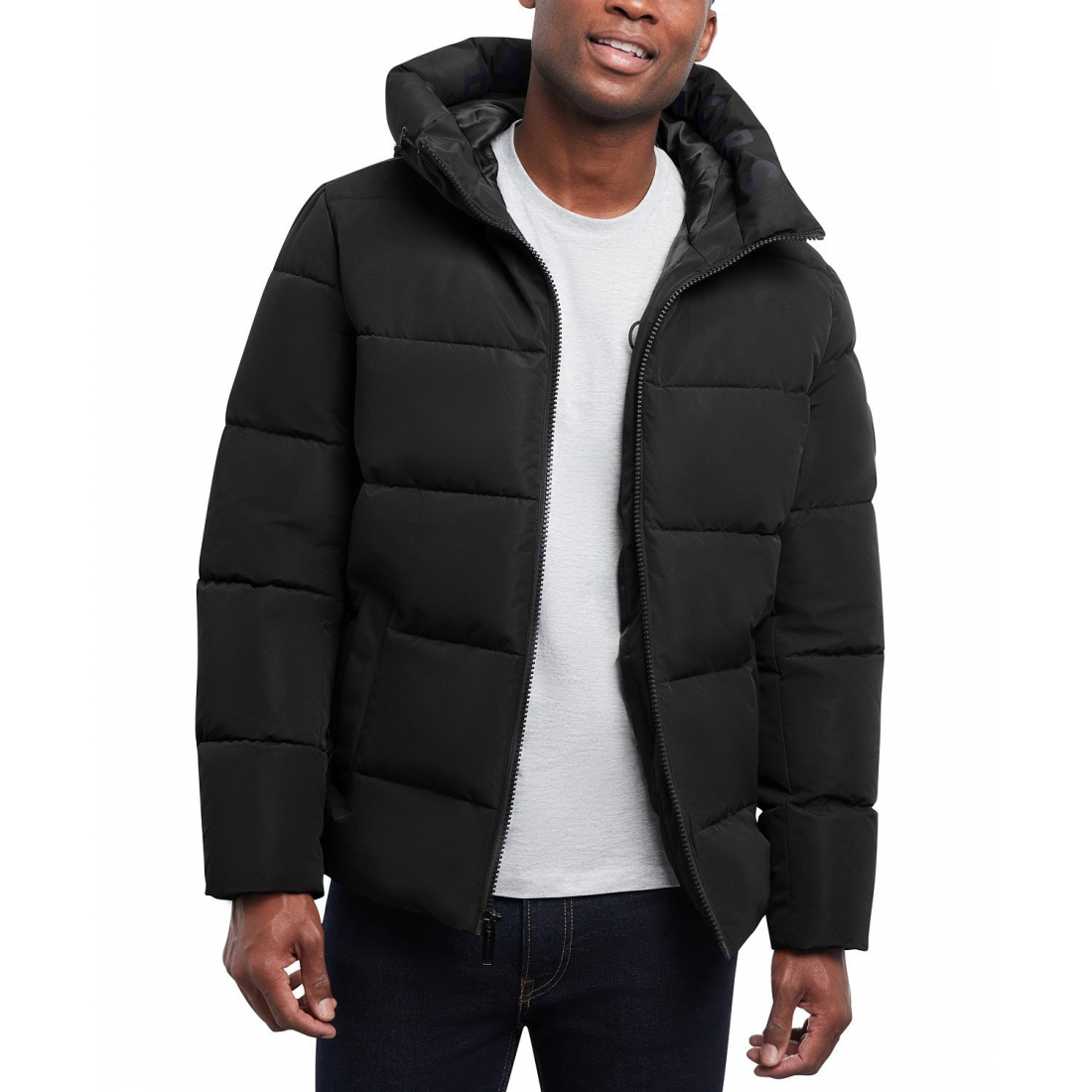 Veste matelassée 'Quilted Hooded' pour Hommes