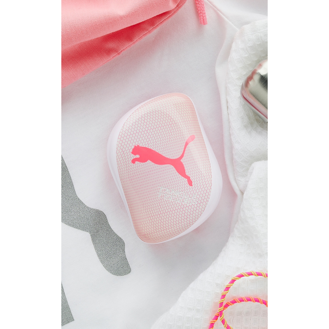 Brosse à cheveux 'Compact' - Puma Neon Pink